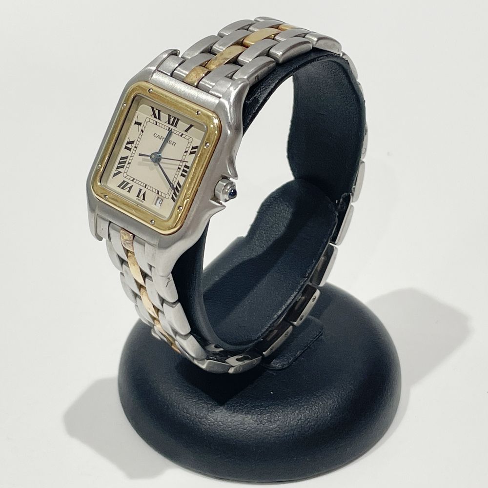 CARTIER(カルティエ) パンテールMM 1ロウ 腕時計 ステンレススチール/K18イエローゴールド レディース【中古】