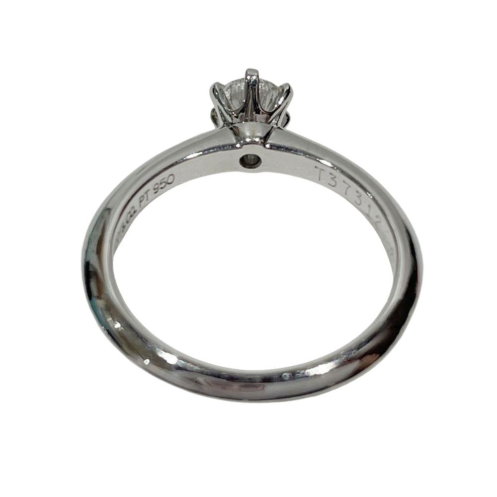 TIFFANY&Co.(ティファニー) ソリティアダイヤ D0.27ct 5.5号 リング・指輪 Pt950プラチナ レディース【中古AB】20240617