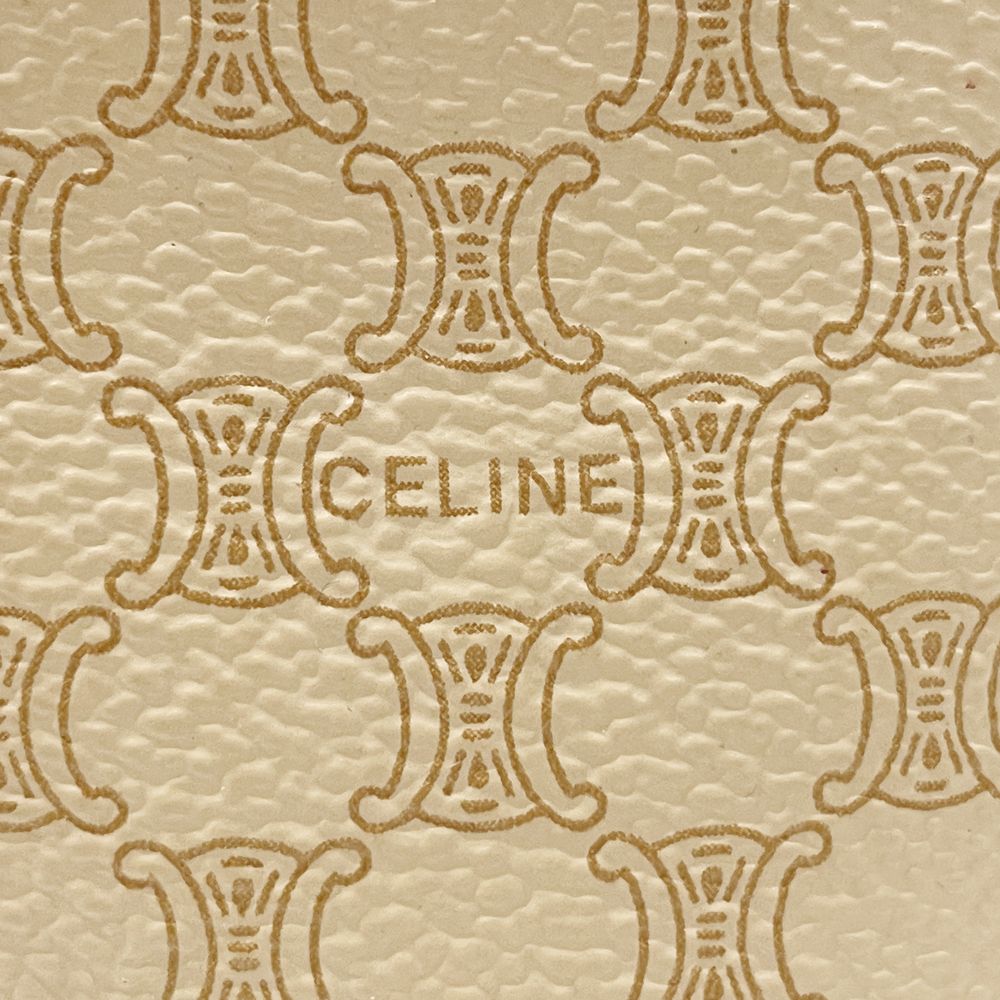 CELINE(セリーヌ) マカダム ワンショルダー ヴィンテージ ショルダーバッグ PVC/レザー レディース【中古B】20240526