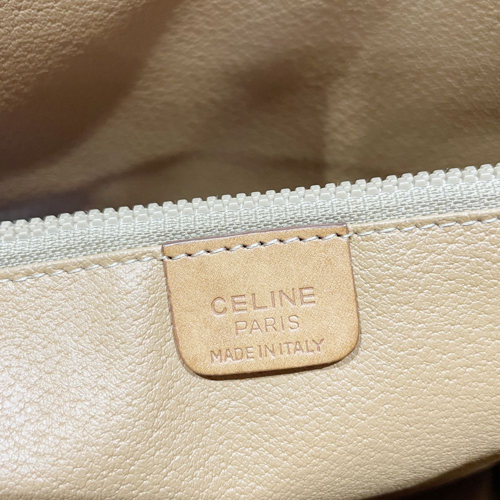 CELINE(セリーヌ) マカダム ヴィンテージ トートバッグ PVC/レザー レディース【中古B】20240602