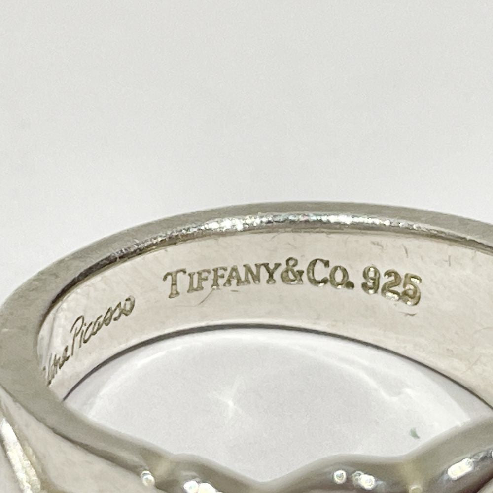 TIFFANY&Co.(ティファニー) トリプルラビングハート 10.5号 リング・指輪 シルバー925 レディース【中古B】20240604