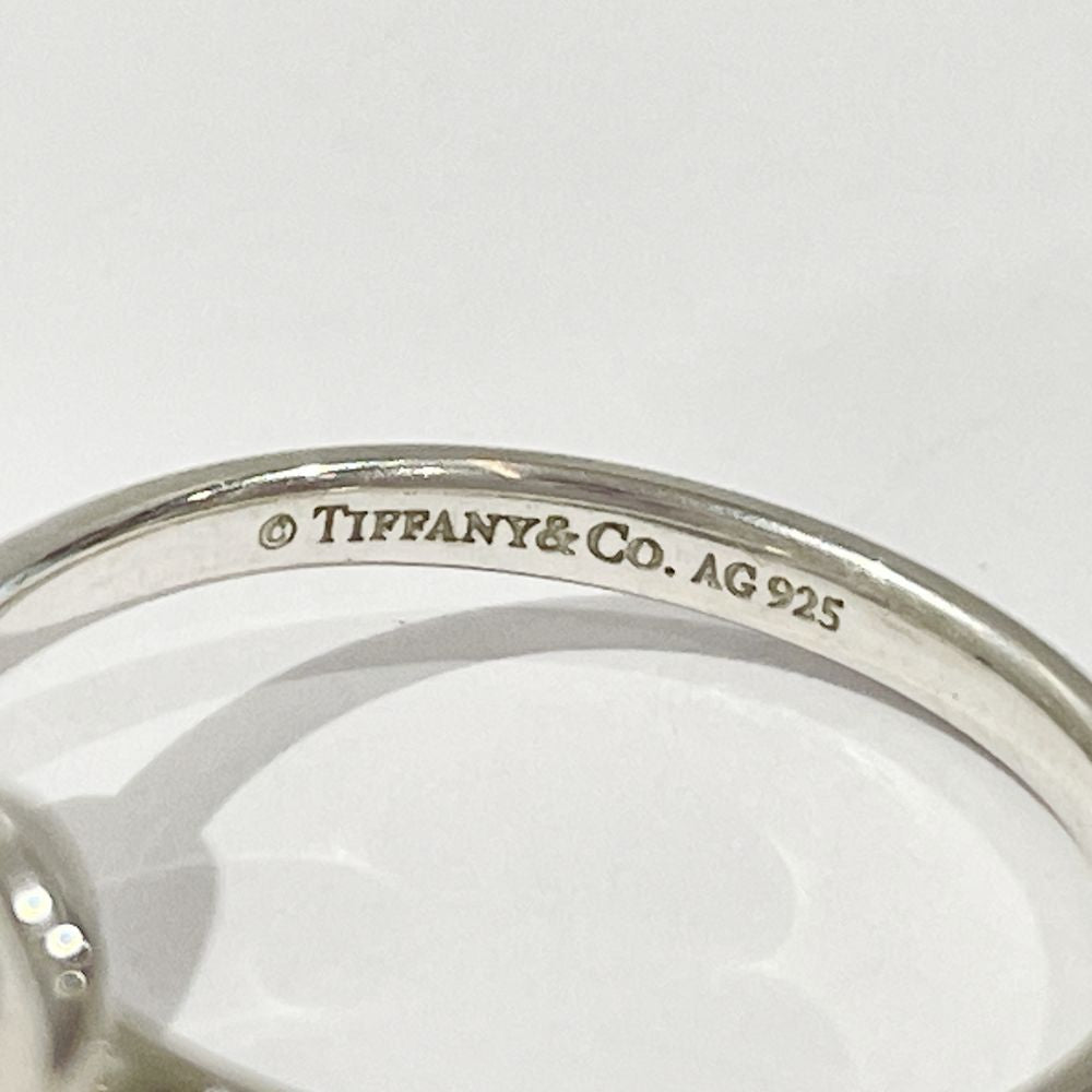 中古AB/使用感小】TIFFANY&Co. ティファニー ボウ リボン シルバー925 レディース リング・指輪 11号 シルバー20470825