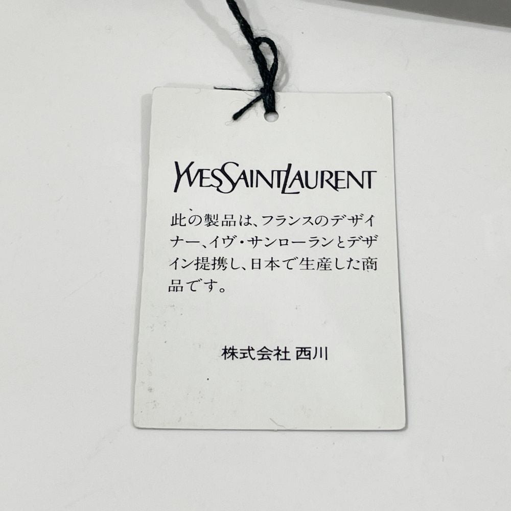 YVES SAINT LAURENT(イヴ・サンローラン) Yステッチ スクエア型 斜め掛け ヴィンテージ ショルダーバッグ レザー レディース【中古B】20240526