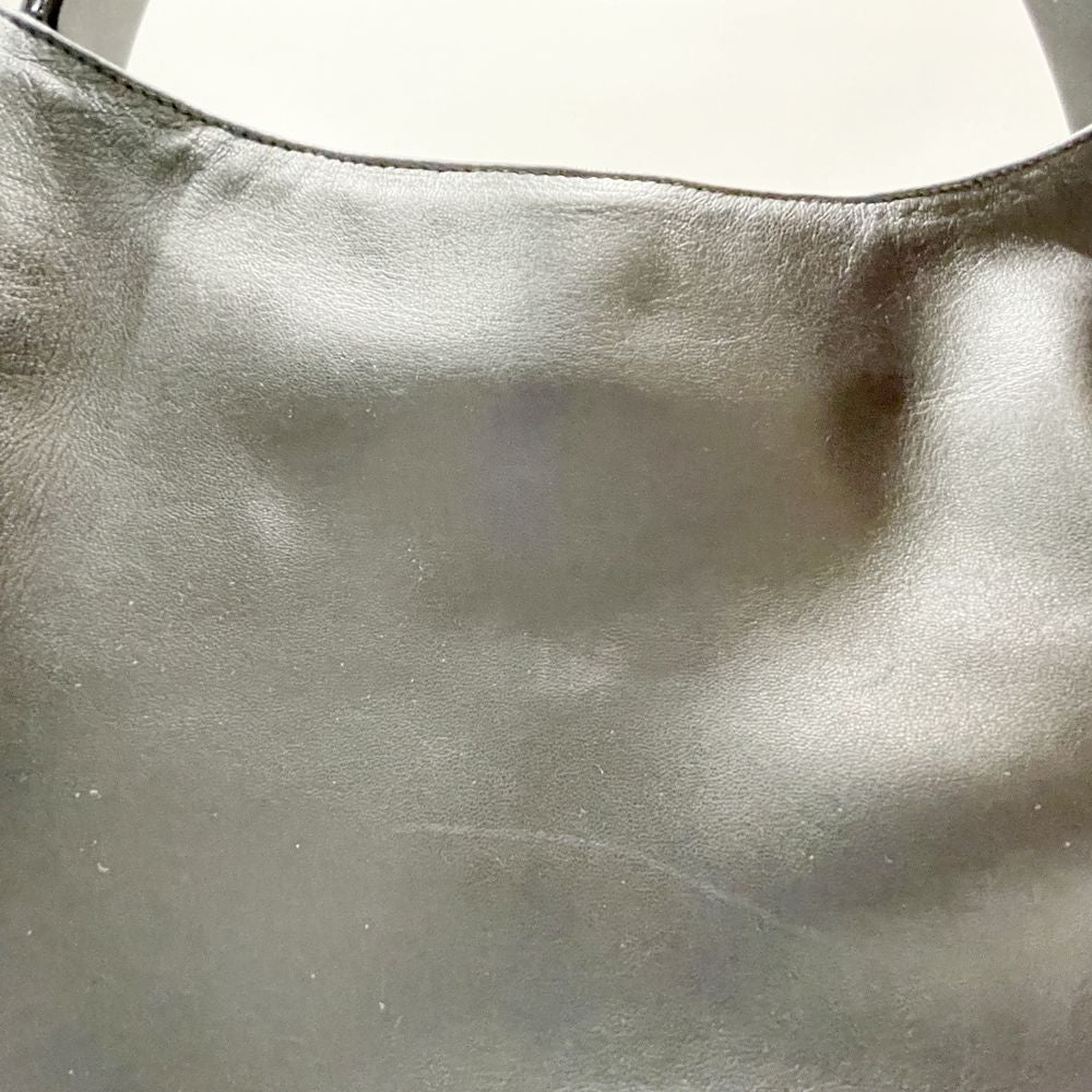 PRADA(プラダ) ロゴ プラスチックハンドル ナッパ B8527 ショルダーバッグ レザー レディース【中古AB】20240602