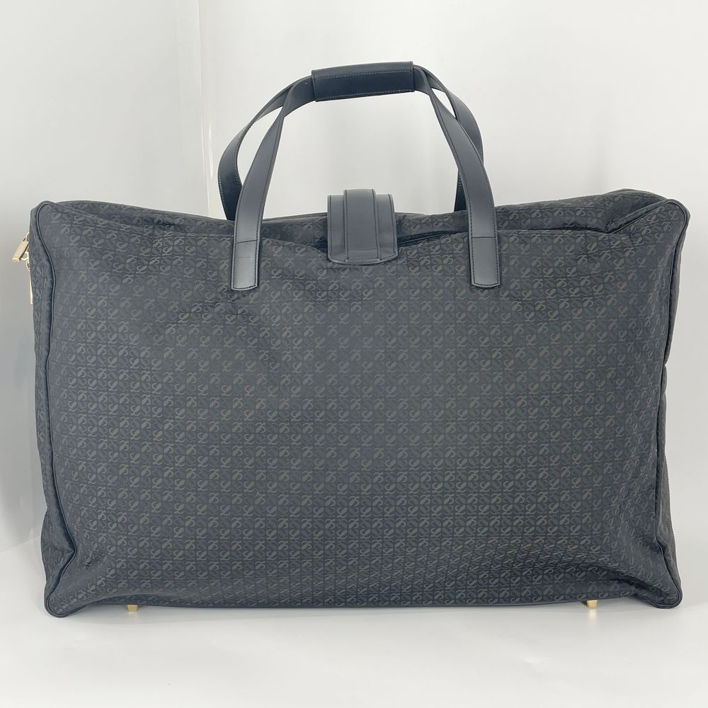 中古B/標準】LOEWE ロエベ ニューロードライン アナグラム ロゴ ガーメント ユニセックス ボストンバッグ20470854