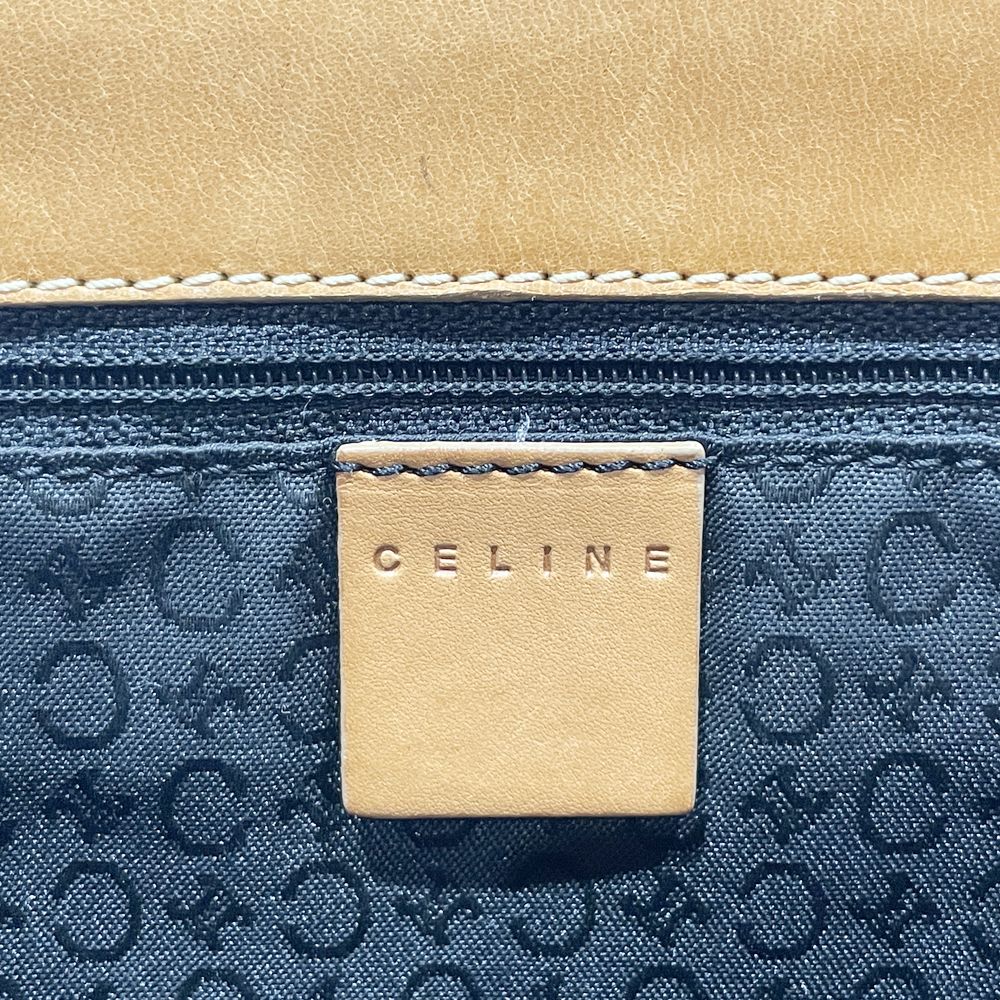 CELINE(セリーヌ) Cマカダム ヴィンテージ トートバッグ スエード/レザー レディース【中古B】20240608