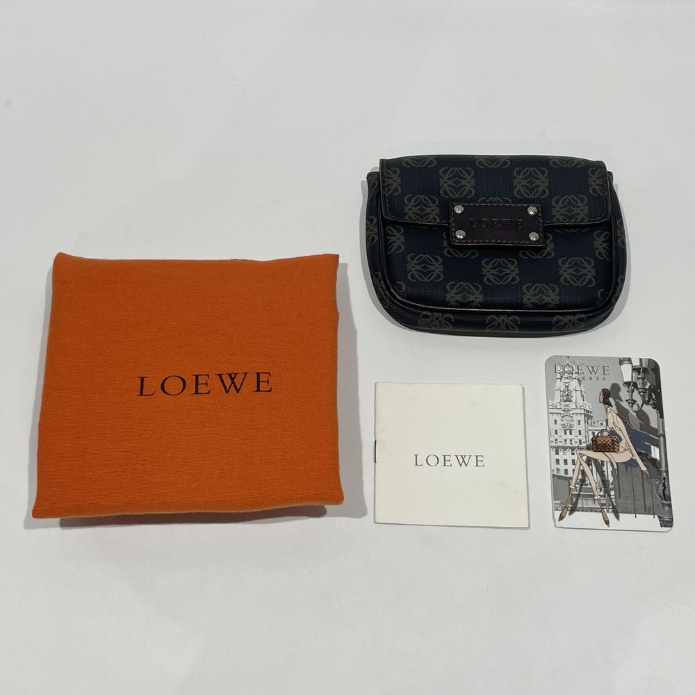 中古B/標準】LOEWE ロエベ アナグラム ポーチ付き 肩掛け レディース ショルダーバッグ 304.80.015 ブラウン20470877