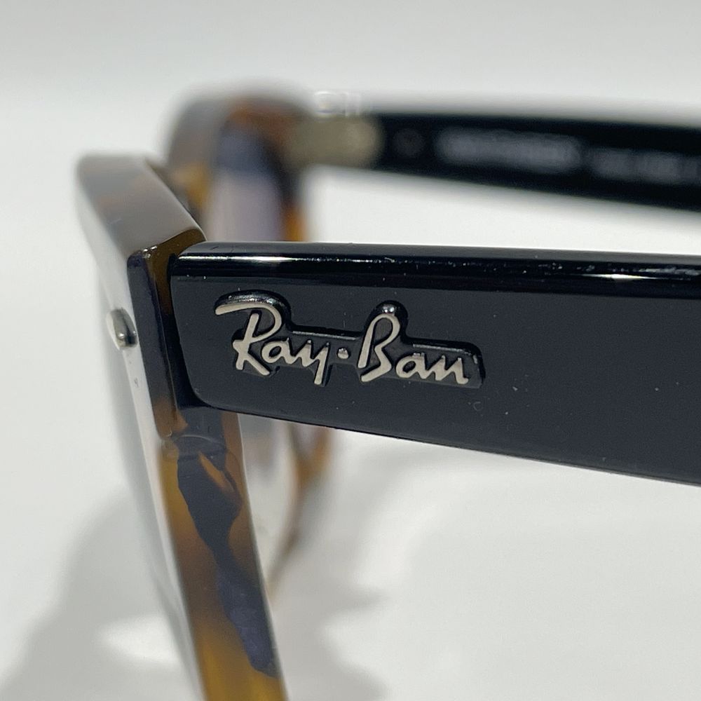 Ray-Ban(レイバン) ウェイファーラー ウェリントン 定番人気 RB2140-F 1158/R5 サングラス プラスチック/ ユニセックス【中古AB】20240620