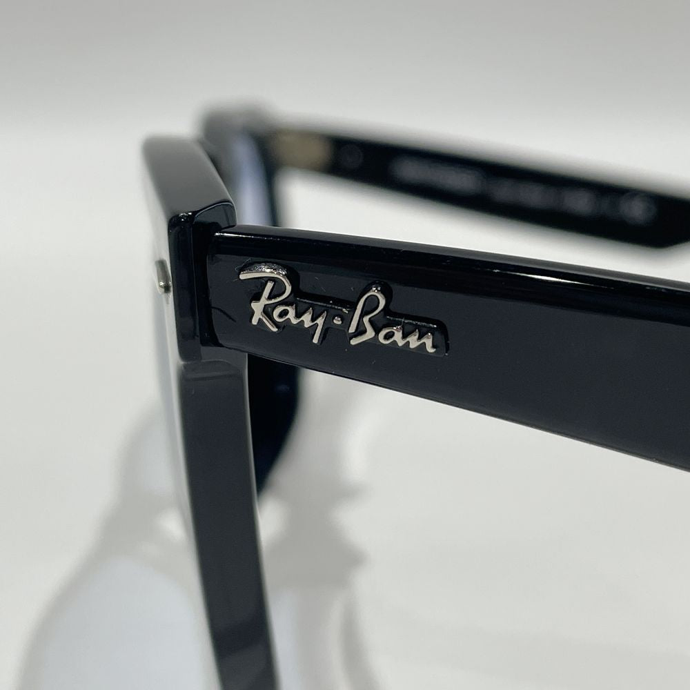 Ray-Ban(レイバン) ウェイファーラー ウェリントン ライトブルーレンズ RB2140-F 1158/R5 サングラス プラスチック/ ユニセックス【中古B】20240602