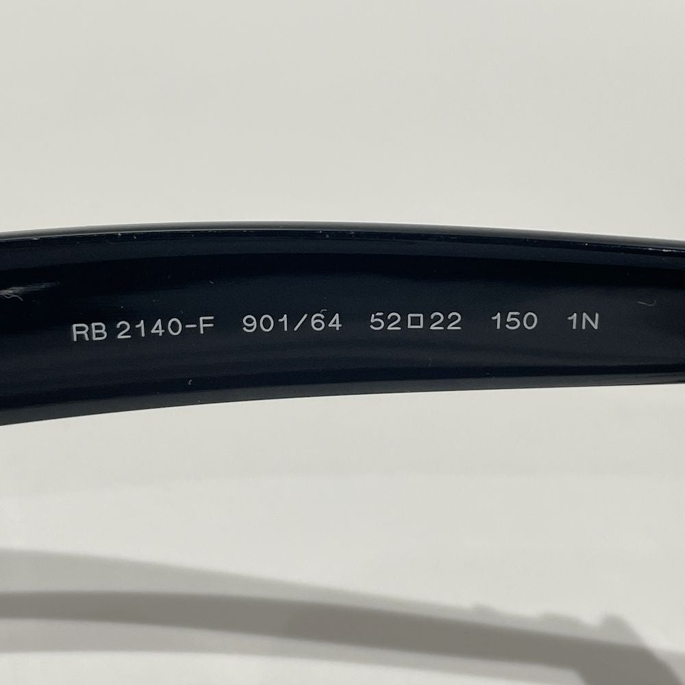 Ray-Ban(レイバン) ウェイファーラー ウェリントン ライトブルーレンズ RB2140-F 1158/R5 サングラス プラスチック/ ユニセックス【中古B】20240602