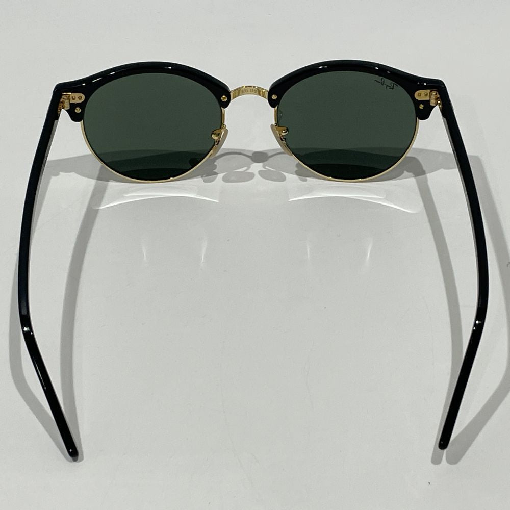 Ray-Ban(レイバン) コンビ フレーム ラウンド CLUBROUND RB4246 サングラス メタル/アセテート メンズ【中古A】20240601