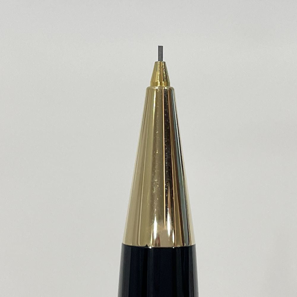 中古AB/使用感小】MONTBLANC モンブラン マイスターシュテュック シャープペンシル ツイスト式 筆記用具 ユニセックス ボールペン  ブラック20470941