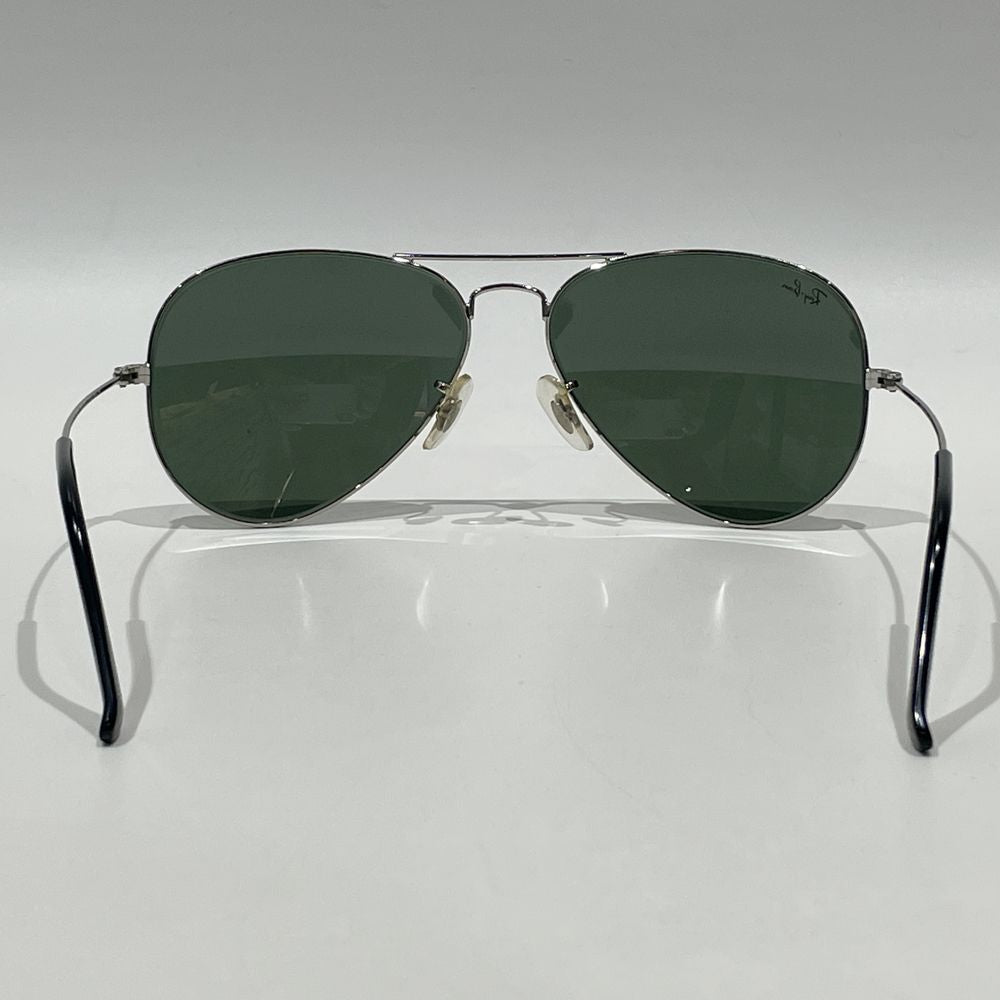 中古A/美品】Ray-Ban レイバン アビエーター ラージメタル ティアドロップ アイウェア ユニセックス サングラス RB3025  シルバー20470943