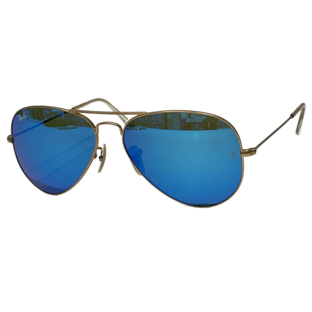 Ray-Ban(レイバン) アビエーター ラージメタル ティアドロップ アイウェア RB3025 サングラス メタル/ ユニセックス【中古A】20240528