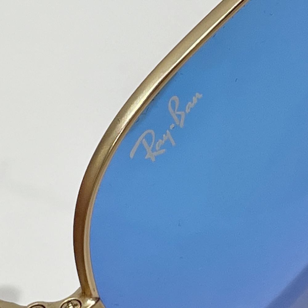 Ray-Ban(レイバン) アビエーター ラージメタル ティアドロップ アイウェア RB3025 サングラス メタル/ ユニセックス【中古A】20240528