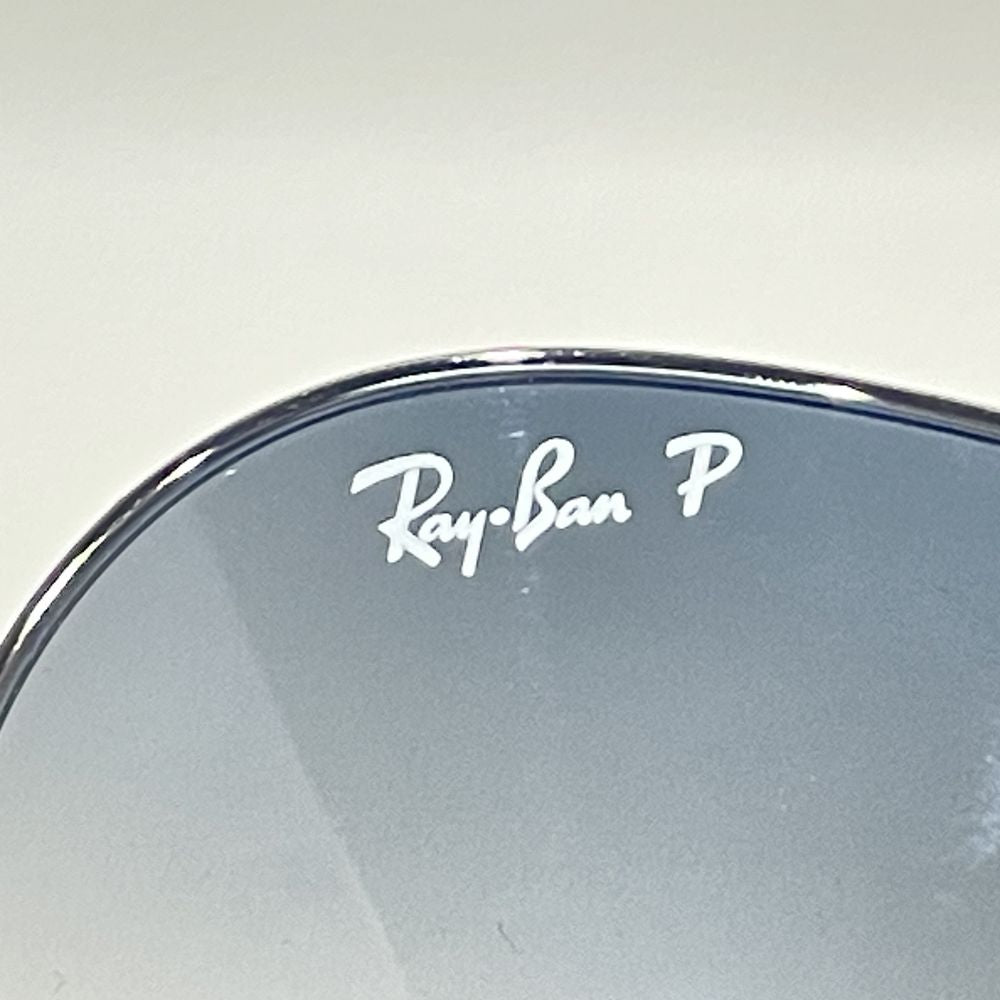 Ray-Ban(レイバン) アビエーターラージメタル ティアドロップ 偏光レンズ ポラライズド アイウェア RB3025 サングラス メタル/ ユニセックス【中古A】20240713