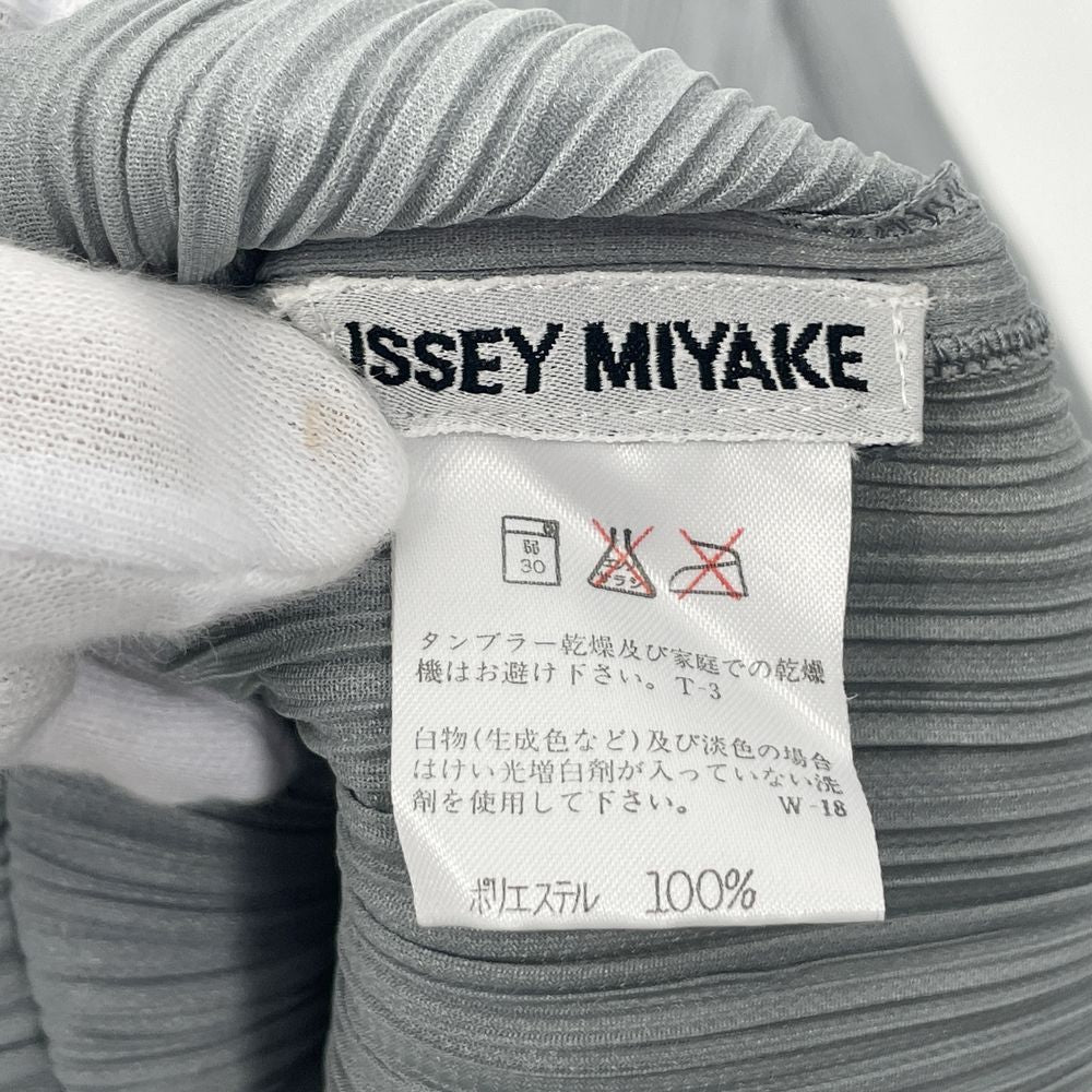 ISSEY MIYAKE(イッセイミヤケ) プリーツ加工 長袖 PP05-Jk602 カットソー ポリエステル レディース【中古B】20240602