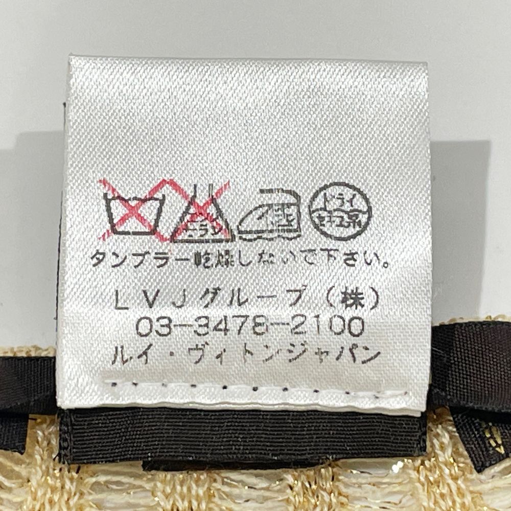 LOUIS VUITTON(ルイ・ヴィトン) サイズM トップス ラメ ノースリーブ フレンチ カットソー カシミヤ/シルク レディース【中古AB】20240712