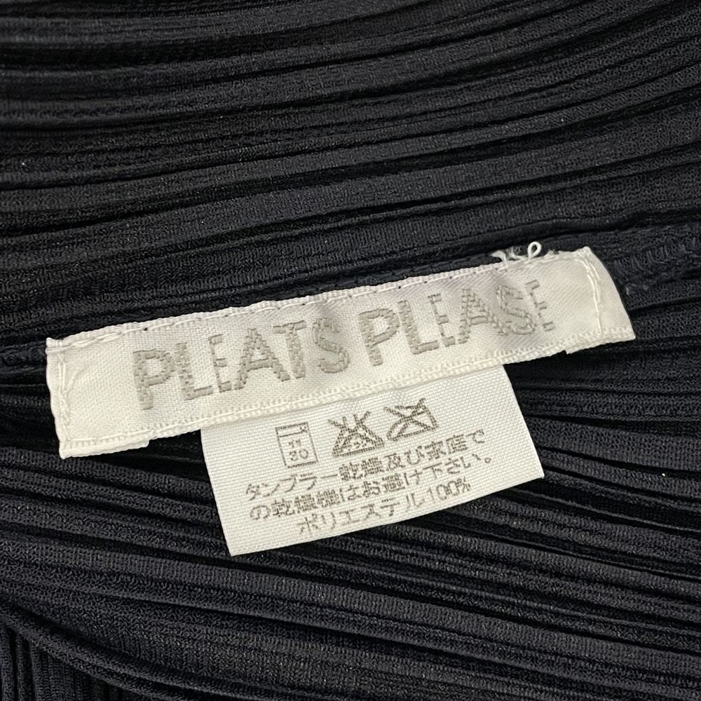 PLEATS PLEASE(プリーツプリーズ) イッセイミヤケ プリーツ加工 ノースリーブ サイズ3 PP05-JK001 カットソー ポリエステル レディース【中古AB】20240723