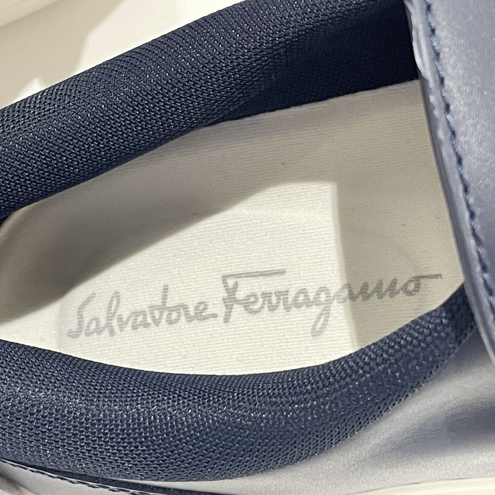 Salvatore Ferragamo(サルヴァトーレフェラガモ) サイズ6.5（JP24.5cm）PRIAMO ローカット 0473240 スニーカー レザー/ラバー メンズ【中古A】20240613