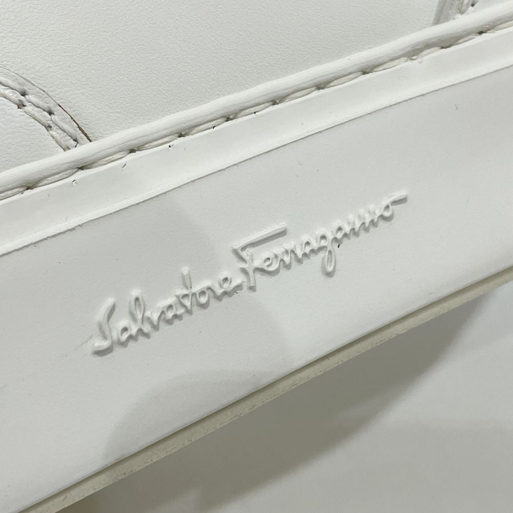 Salvatore Ferragamo(サルヴァトーレフェラガモ) サイズ6.5（JP24.5cm）PRIAMO ローカット 0743033 スニーカー レザー/ラバー メンズ【中古A】20240613