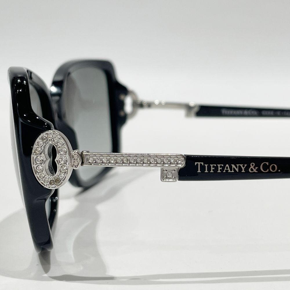 TIFFANY&Co.(ティファニー) ヴィンテージ オーバルキー ラインストーン スクエア TF4063 サングラス アセテート/ レディース【中古B】20240701