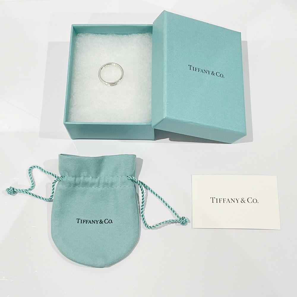 TIFFANY&Co.(ティファニー) 1837 ナロー 14号 リング・指輪 シルバー925 ユニセックス【中古】20240604