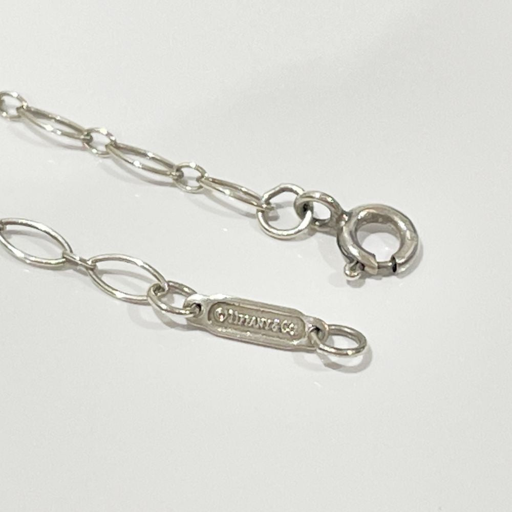 TIFFANY&Co.(ティファニー) クラウンキー ラージ オーバルリンクチェーン ネックレス シルバー925 レディース【中古B】20240628