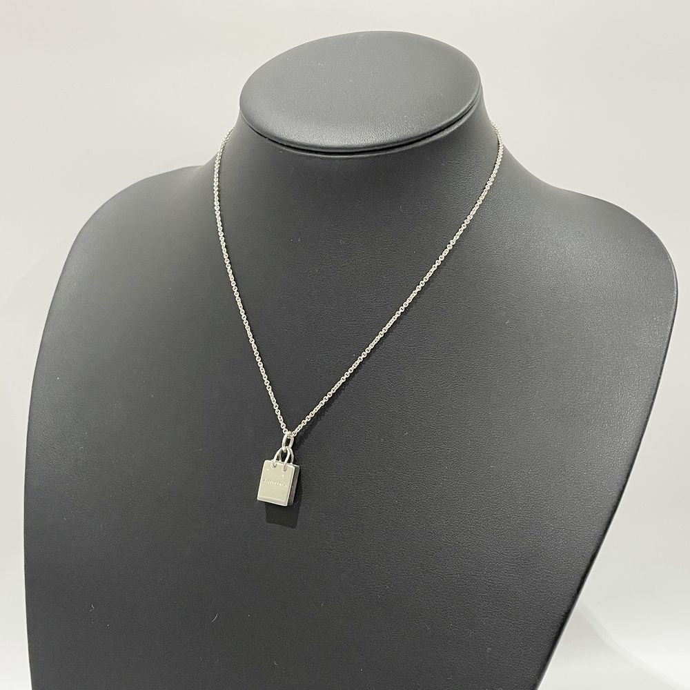 中古B/標準】TIFFANY&Co. ティファニー ショッパー チャーム シルバー925 レディース ネックレス シルバー20471078