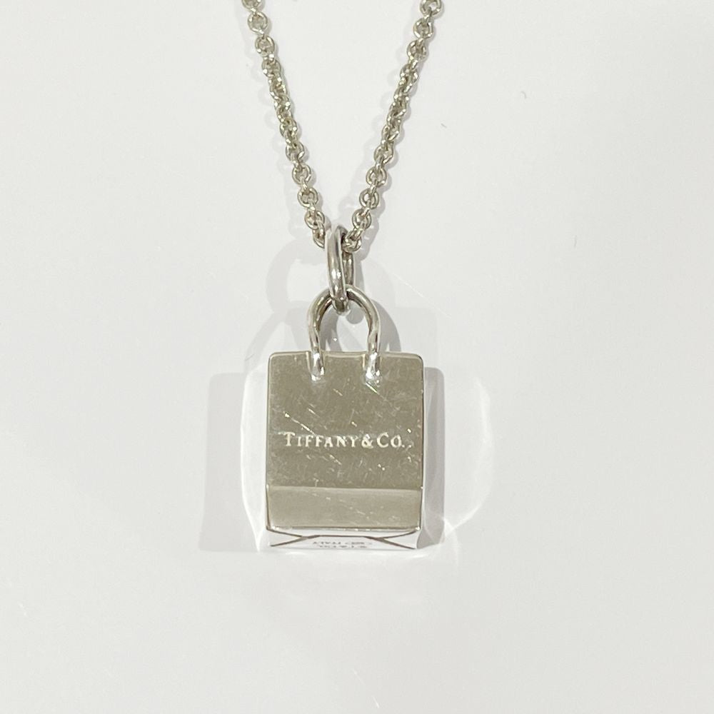 中古B/標準】TIFFANY&Co. ティファニー ショッパー チャーム シルバー925 レディース ネックレス シルバー20471078