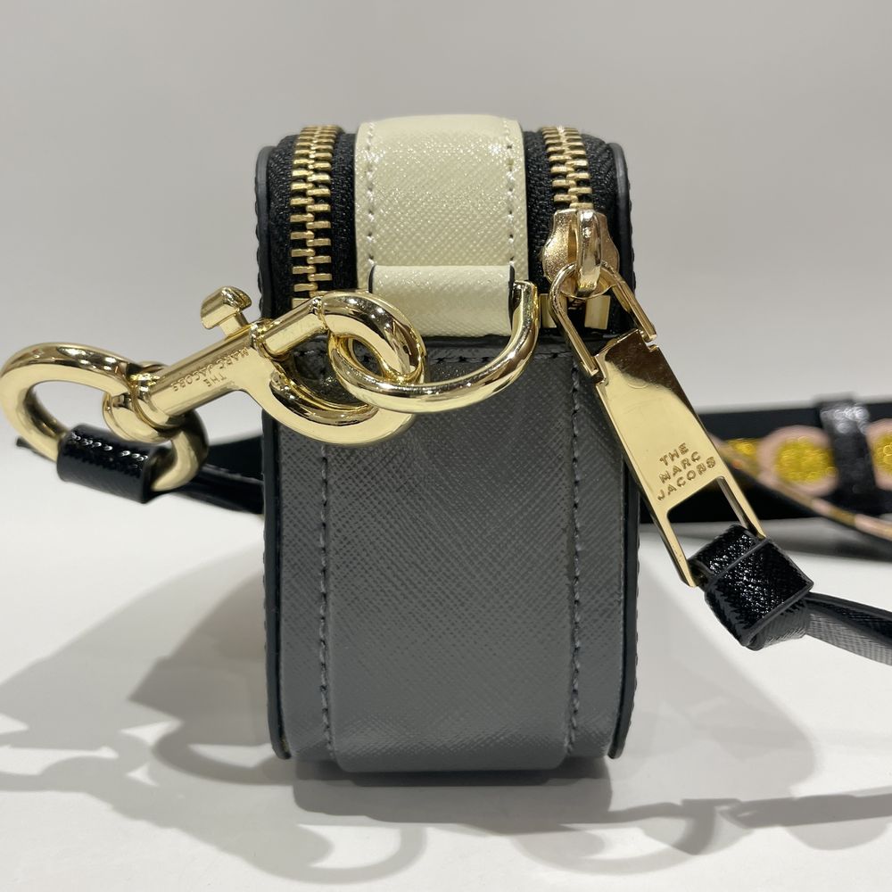 中古AB/使用感小】MARC JACOBS マークジェイコブス スナップショット SNAPSHOT 斜め掛け レディース ショルダーバッグ  M0014146 ブラック20471397