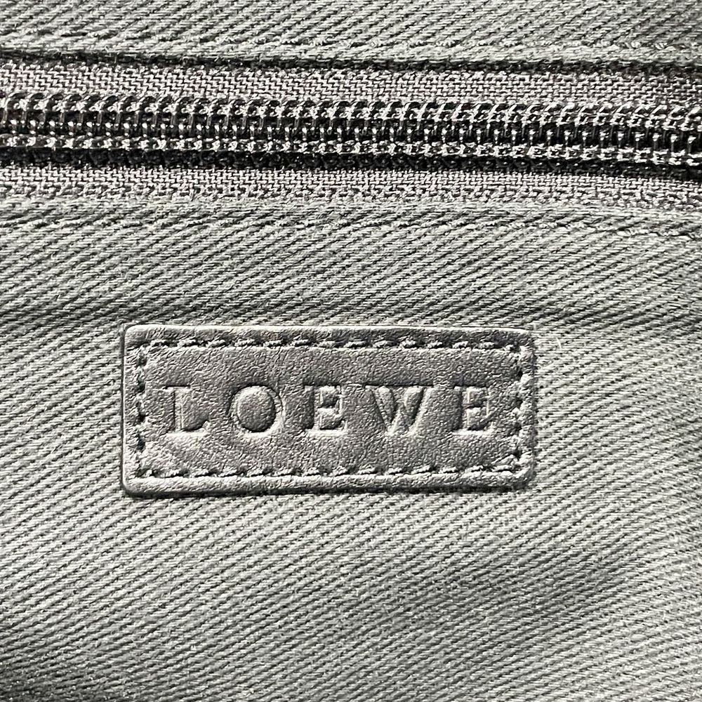 LOEWE(ロエベ) アナグラム ヴィンテージ 斜め掛け ショルダーバッグ キャンバス/レザー レディース【中古AB】20240601