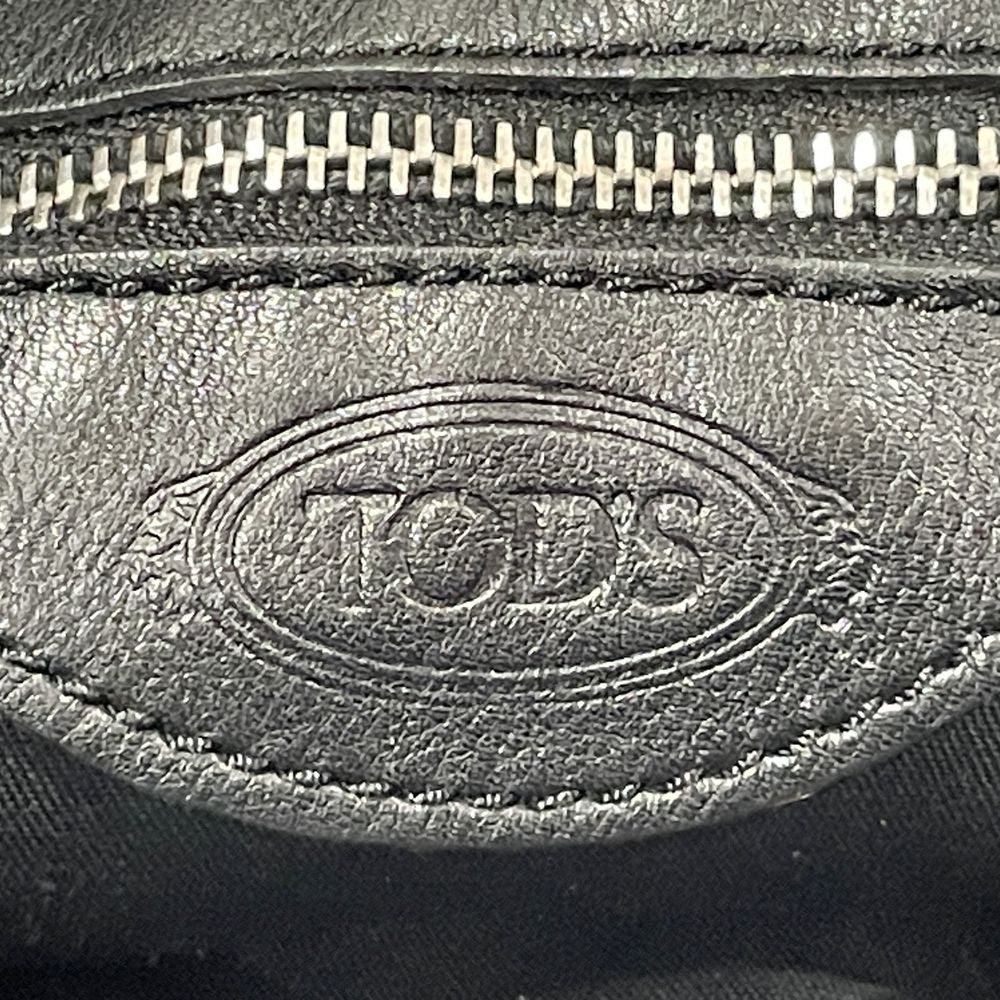 TOD’S(トッズ) サイドロゴ ワンショルダー 肩掛け ショルダーバッグ レザー レディース【中古B】20240601