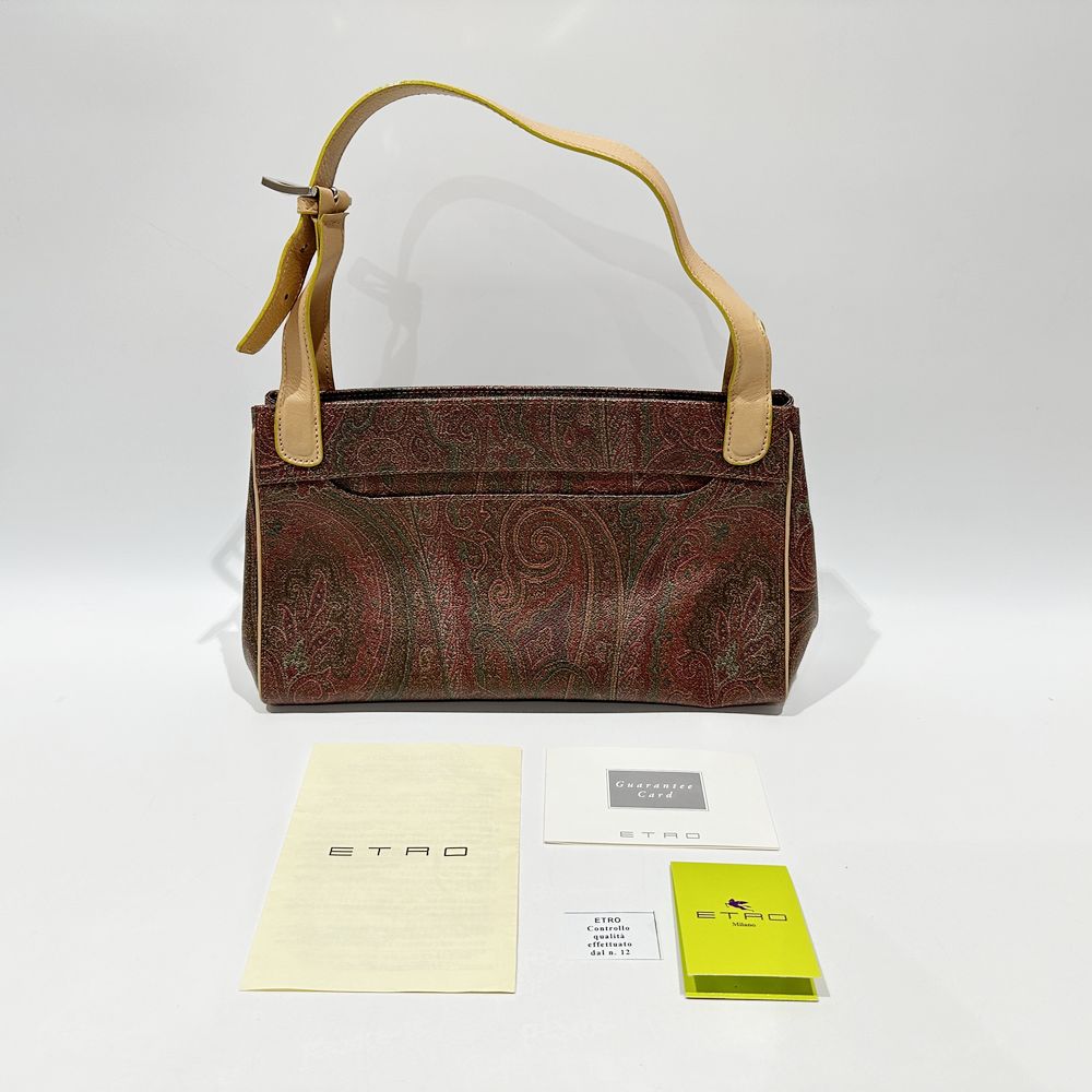 ETRO(エトロ) ペイズリー ショルダーバッグ PVC/レザー レディース【中古AB】20240601