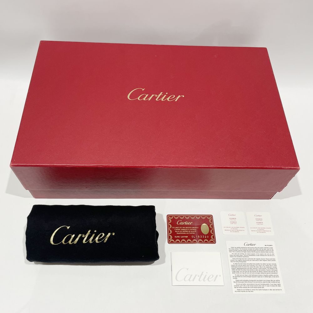 CARTIER(カルティエ) カボション チャーム付き ショルダーバッグ レザー レディース【中古AB】20240511