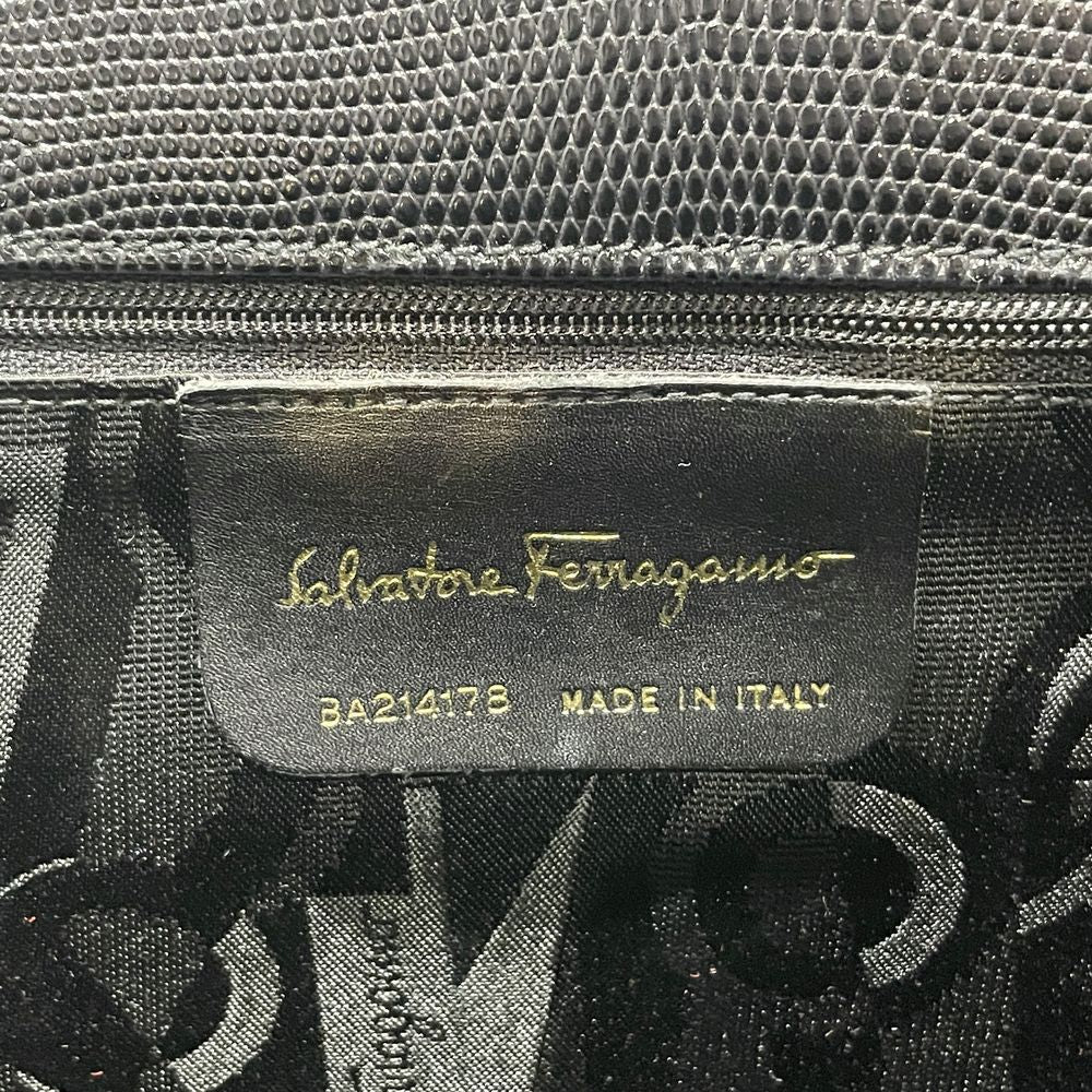 Salvatore Ferragamo(サルヴァトーレフェラガモ) ヴァラ リボン 2WAY BA214178 ハンドバッグ レザー レディース【中古B】20240608