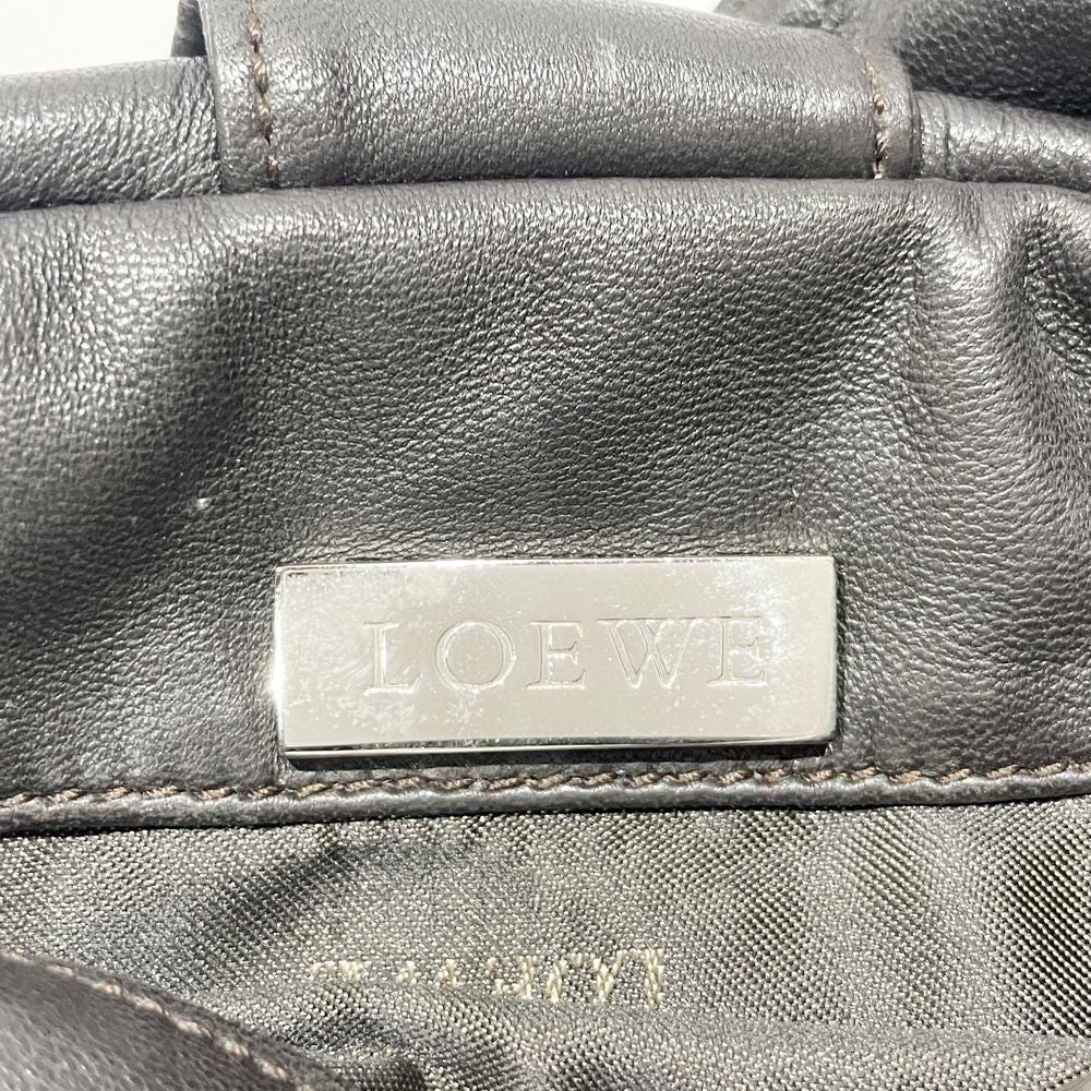 LOEWE(ロエベ) アナグラム ナッパ ミニ 斜め掛け ヴィンテージ ショルダーバッグ レザー レディース【中古B】20240602