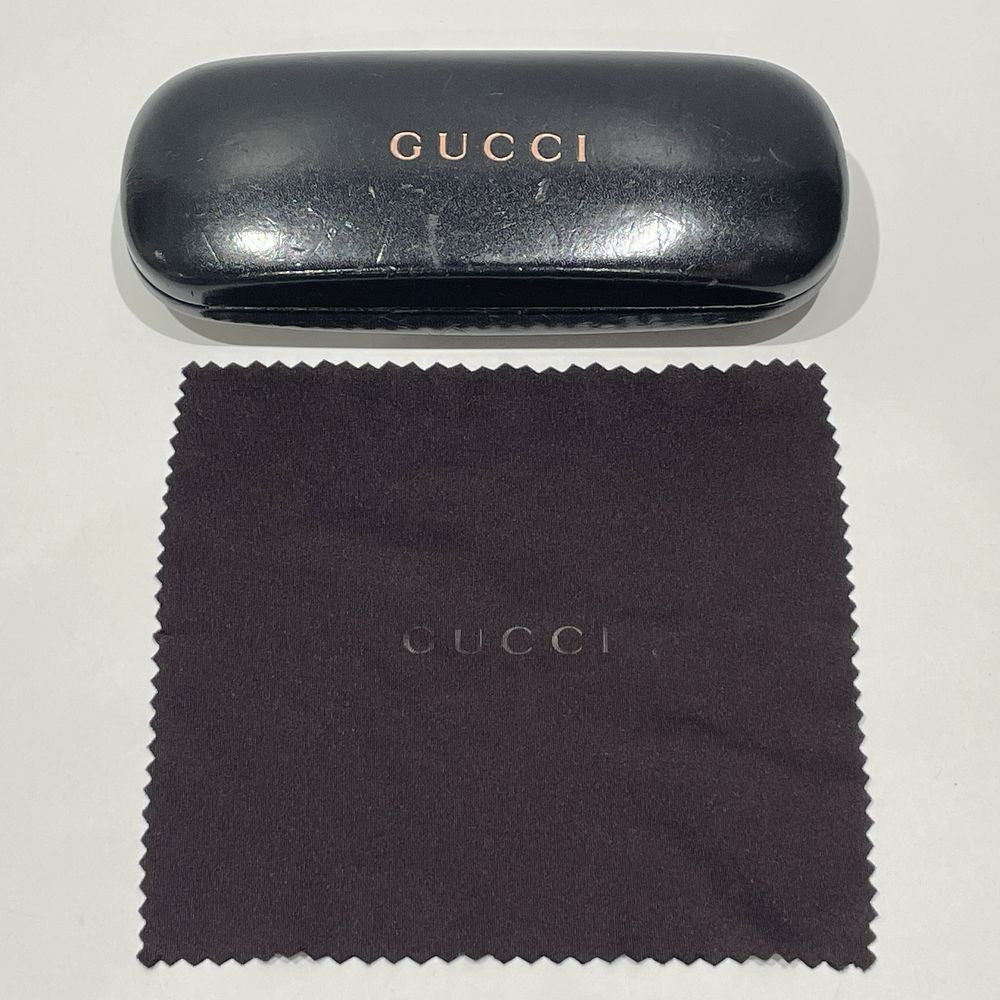 GUCCI(グッチ) メガネ スイング ロゴ スクエア 僅かな度入り GG9041J 眼鏡 アセテート ユニセックス【中古AB】20240601