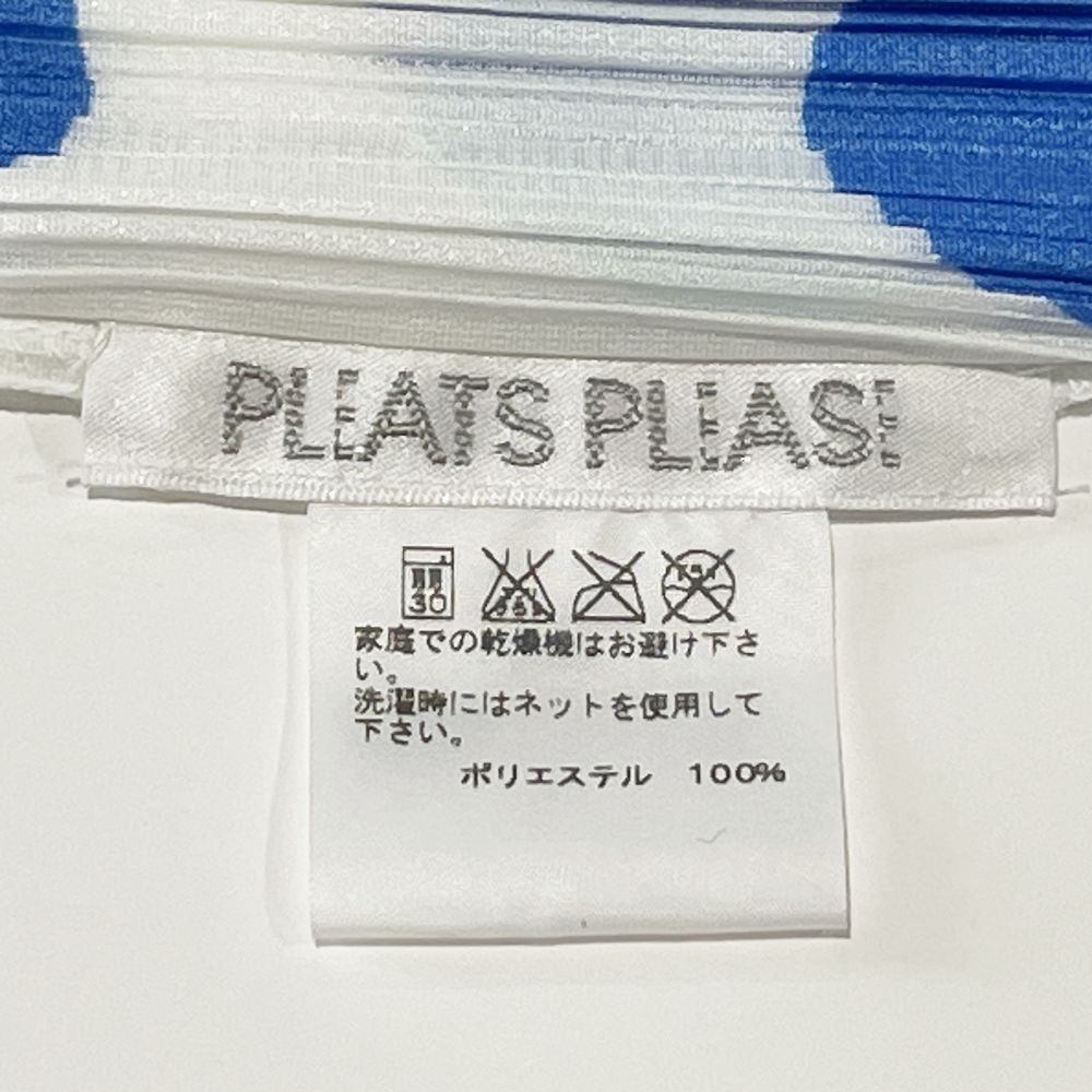 PLEATS PLEASE(プリーツプリーズ) イッセイミヤケ プリーツ加工 ドット柄 ノースリーブ サイズ3 PP41-JK684 カットソー ポリエステル レディース【中古AB】20240531