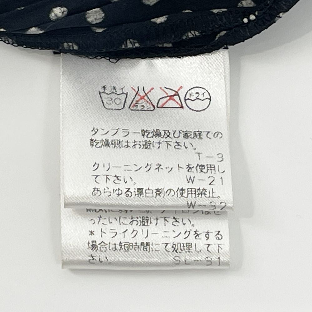 ISSEY MIYAKE(イッセイミヤケ) プリーツ加工 ドット柄 ロングシャツ コート IM53-FD923 カーディガン ポリエステル レディース【中古AB】20240531