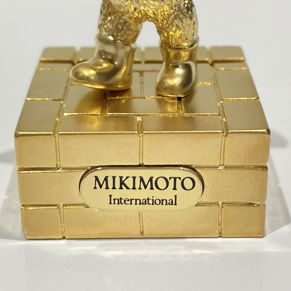 MIKIMOTO(ミキモト) メッセージスタンド ペーパーウェイト くま パール その他ファッション雑貨 GP レディース【中古A】20240531