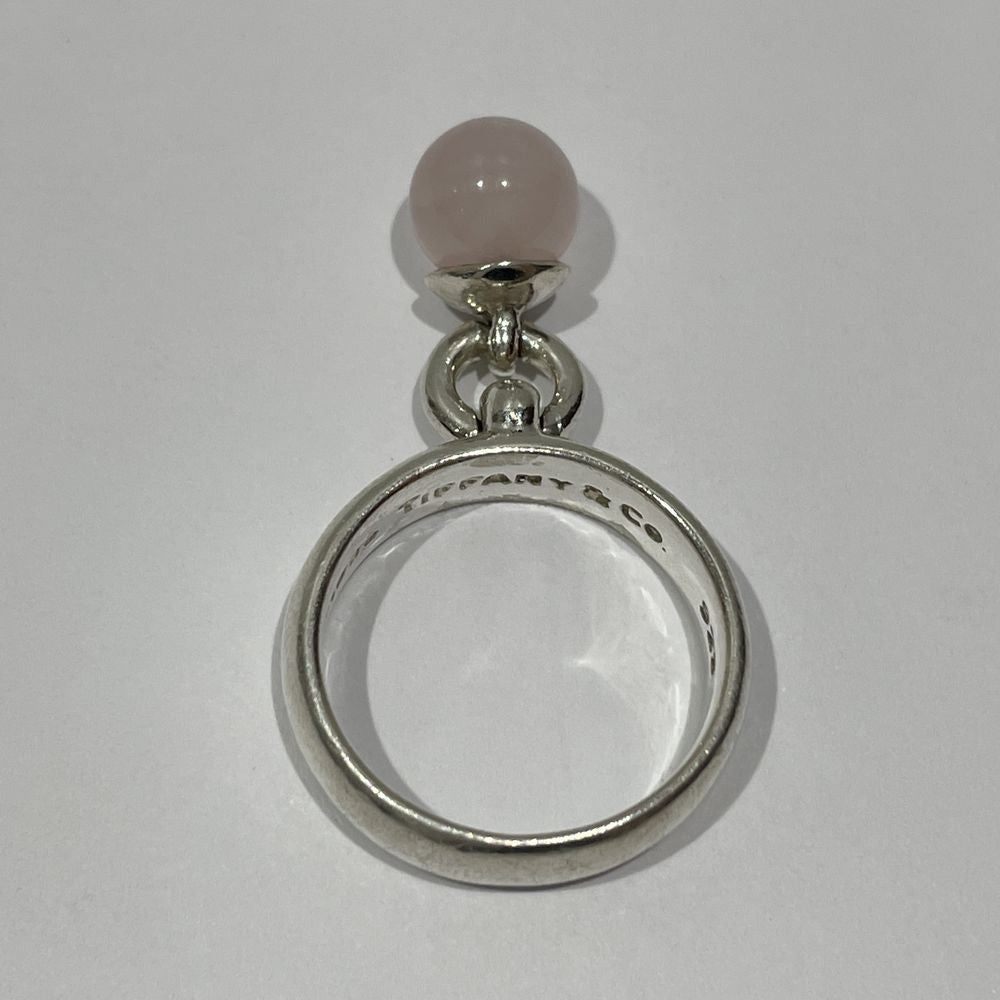 TIFFANY&Co.(ティファニー) ダングル ローズクォーツ 12号 リング・指輪 シルバー925 レディース【中古B】20240611