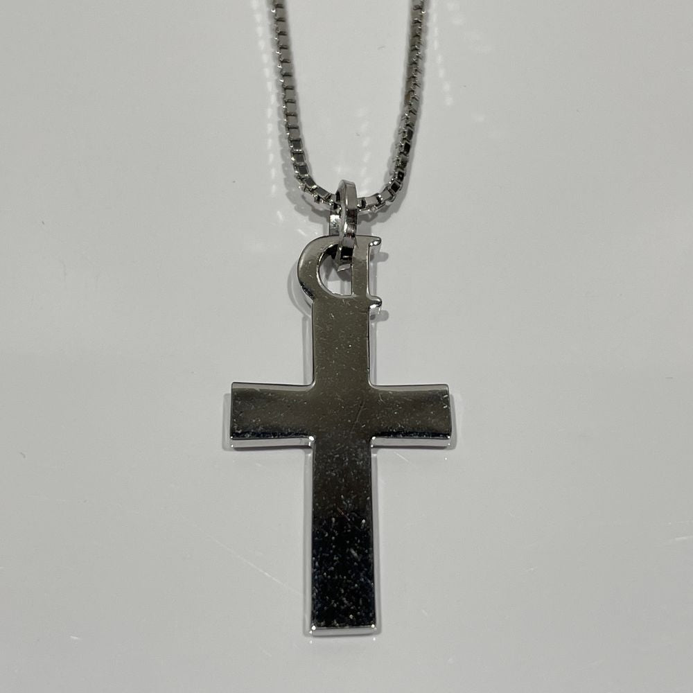 Christian Dior(クリスチャンディオール) クロス 十字架 ネックレス メタル レディース【中古】20240612