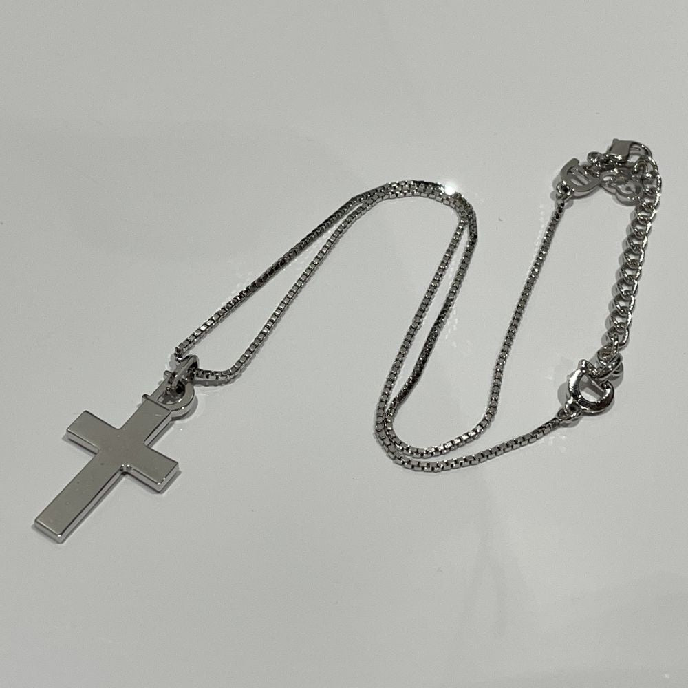 Christian Dior(クリスチャンディオール) クロス 十字架 ネックレス メタル レディース【中古】20240612