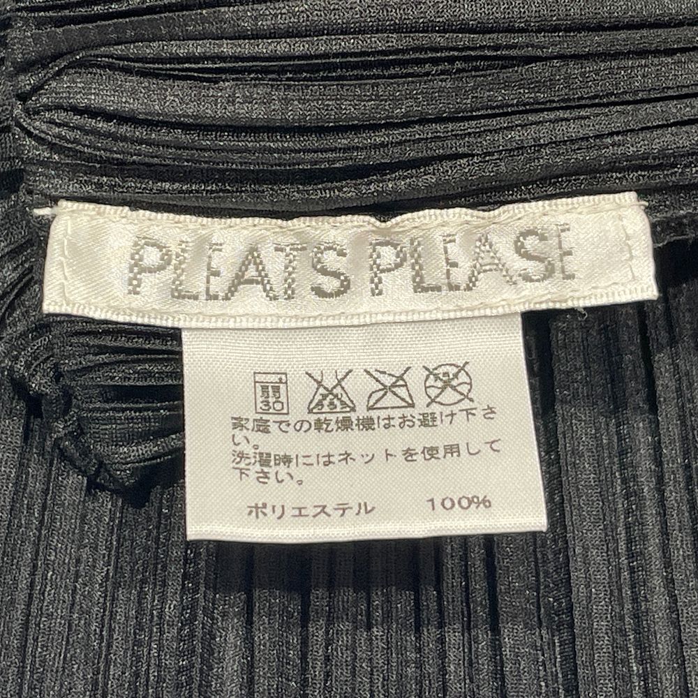 PLEATS PLEASE(プリーツプリーズ) イッセイミヤケ プリーツ加工 襟付き サイズ3 PP55-JJ101 長袖シャツ ポリエステル レディース【中古AB】20240614