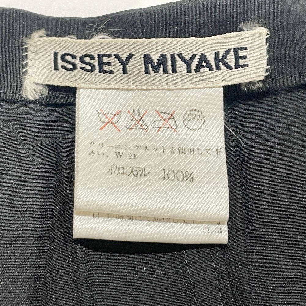 ISSEY MIYAKE(イッセイミヤケ) シワ加工 6ボタン IM41-FE104 ベスト ポリエステル レディース【中古AB】20240611