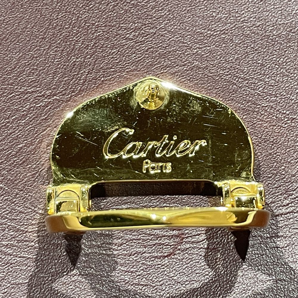 CARTIER(カルティエ) マストライン 斜め掛け ショルダーバッグ レザー レディース【中古AB】