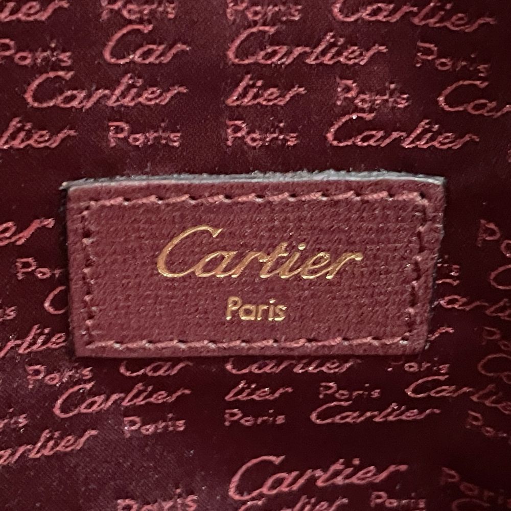 CARTIER(カルティエ) マストライン 肩掛け ショルダーバッグ レザー レディース【中古B】20240609