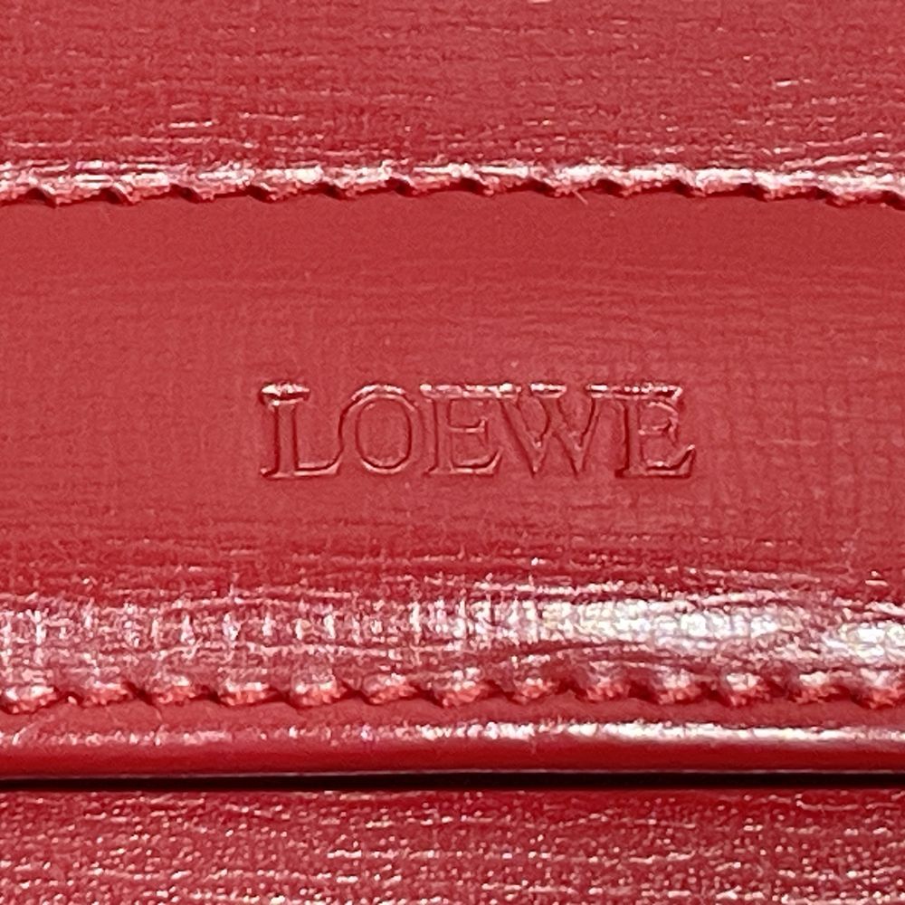 LOEWE(ロエベ) ロゴ ショルダー付 ポーチ ヴィンテージ 長財布 レザー レディース【中古AB】20240609