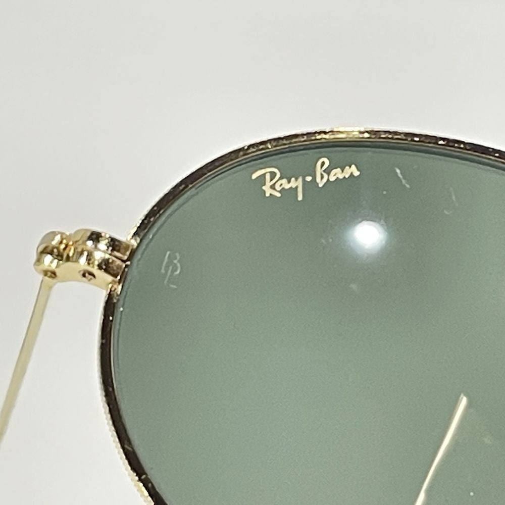 Ray-Ban(レイバン) ラウンド ミルグレイン ラウンドフレーム USA製 B＆L W0976 ヴィンテージ サングラス メタル/ ユニセックス【中古A】20240609